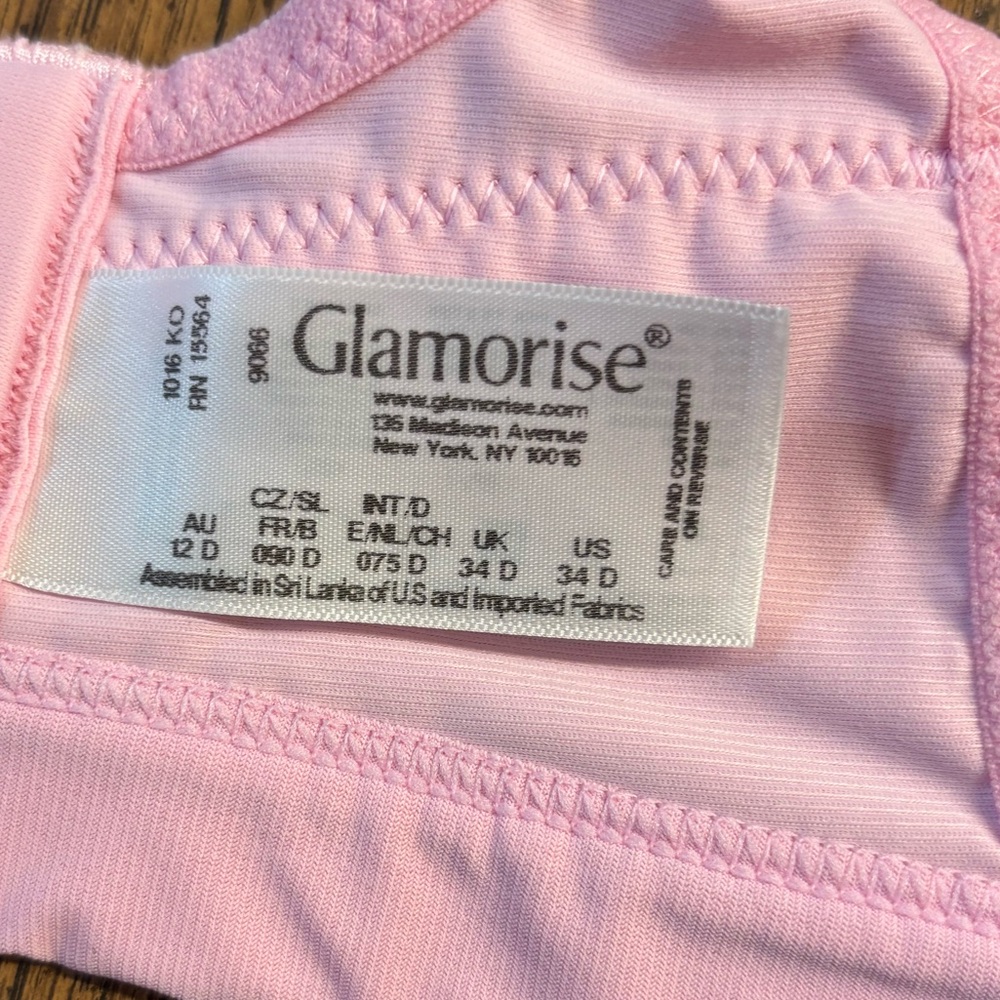 Glamorise women’s high impact underwear sports bra 34D - Picture 10 of 12